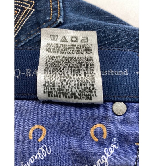 Wrangler Q-Baby Ultimate Riding Bootcut Jeans Womens Sz 15/16 × 34 No Gap Waist - Picture 11 of 12